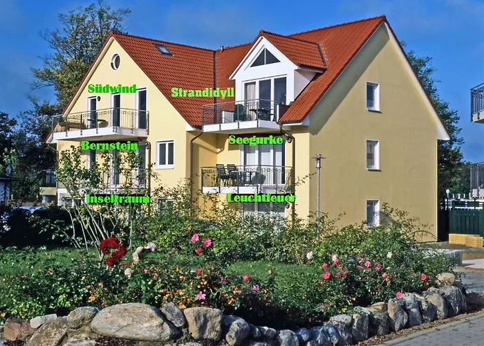 Residenz Kirchsee Westwind アパート インゼル・ペール